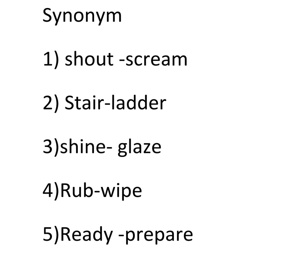 Word meaning